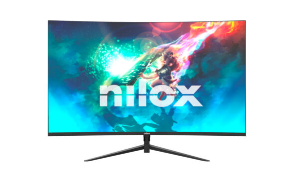 Monitor Curvo de 24" Gaming, VA, HDMI y DP, y 1ms