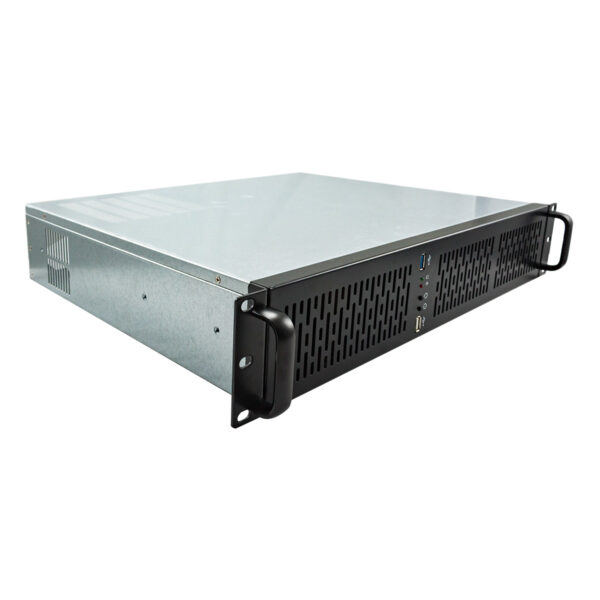 2U 19? UK 2129 Estante Negro, Plata