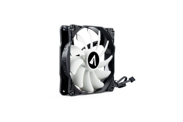 Breeze Carcasa del ordenador Ventilador 12 cm Negro, Blanco