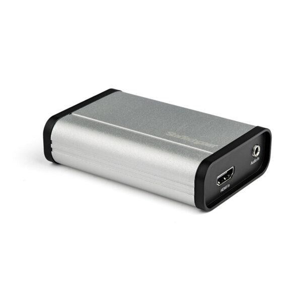 Dispositivo de Captura de Vídeo HDMI a USB-C 1080p 60fps - Capturadora Externa USB 3.0 USB Tipo C de Transmisión en Directo - Adaptador de Audio y Vídeo HDMI - Funciona con USB-C/USB-A/Thunderbolt 3