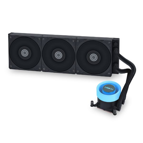 GA II LITE Procesador Kit de refrigeración líquida 12 cm Negro