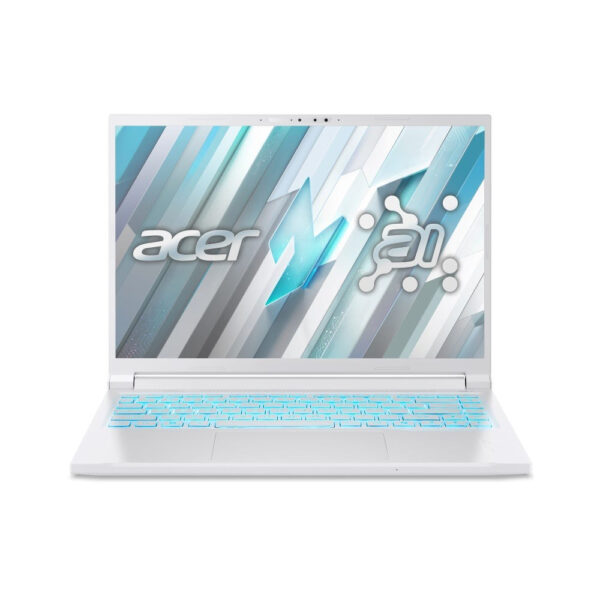 Nitro V 14 AI ANV14-62-R2US Copilot+ PC AMD Ryzen AI 7 350 Portátil 36,8 cm (14.5") WQXGA 32 GB DDR5-SDRAM 1 TB SSD NVIDIA GeForce RTX 5060 Wi-Fi 6E (802.11ax) FreeDOS Blanco