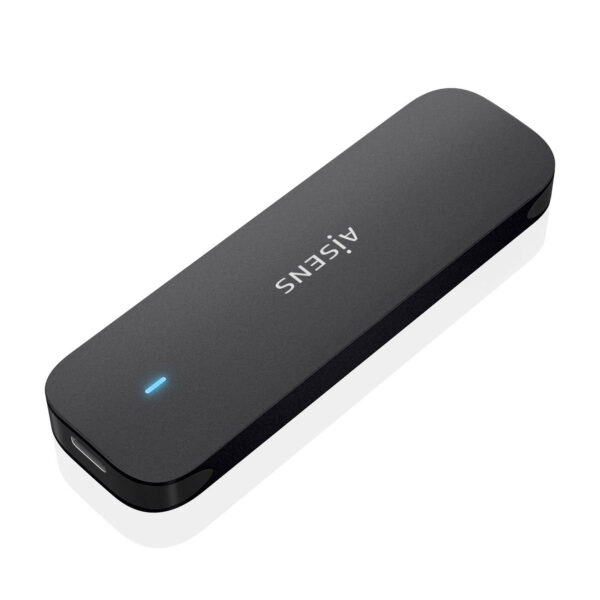 Caja Externa M.2 (NGFF) ASM2-024B NVMe a USB3.2 Gen2, Negra