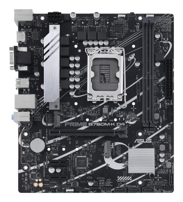 PRIME B760M-K D4 Intel B760 LGA 1700 micro ATX