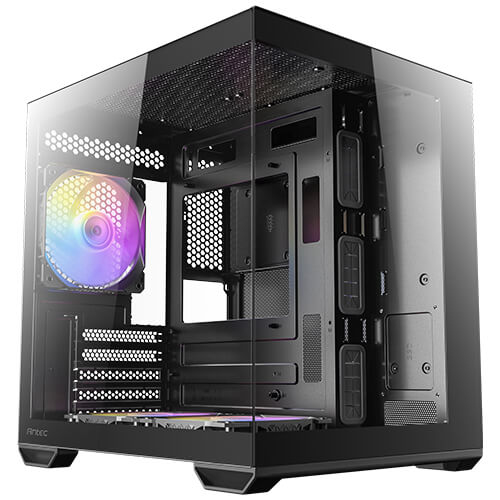 0-761345-10217-9 carcasa de ordenador Mini Tower Negro