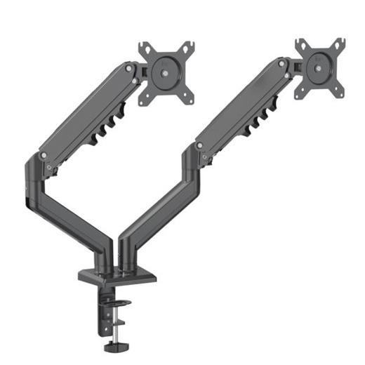 SOPORTE 2 BRAZOS NEGRO