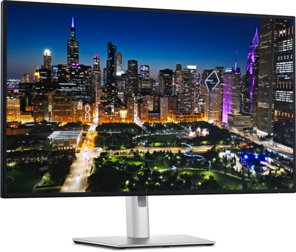 UltraSharp U3225QE pantalla para PC 80 cm (31.5") 3840 x 2160 Pixeles 4K Ultra HD LCD Negro, Plata