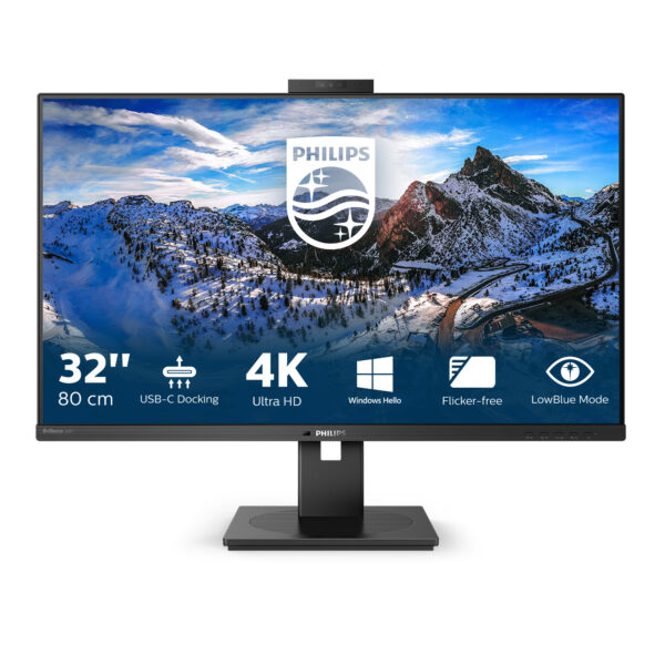 P Line 329P1H/00 pantalla para PC 80 cm (31.5") 3840 x 2160 Pixeles 4K Ultra HD LED Negro