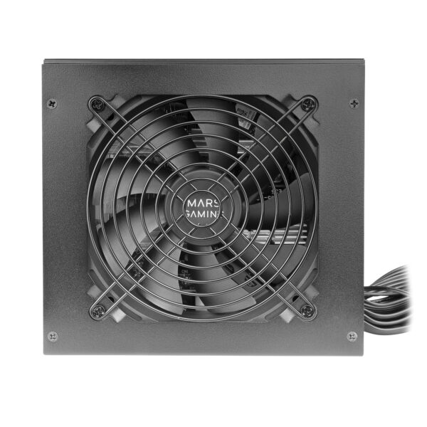 MPB750S, Fuente Alimentación ATX ARGB 750W, 6 Años de Garantía, 80Plus Bronze 230V EU, 90% Eficiencia, Ventilador 120mm AI-RPM, Iluminación ARGB MB Control, Tecnologías DC-DC y SMD, Negro