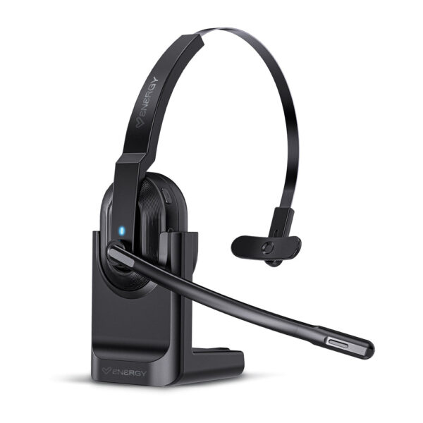 50042 auricular y casco Auriculares Inalámbrico Diadema Oficina/Centro de llamadas USB Tipo C Bluetooth Base de carga Negro