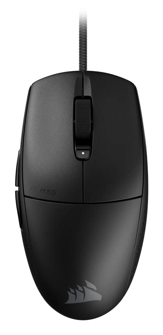 M55 ratón Juego mano derecha USB tipo A Óptico 16000 DPI