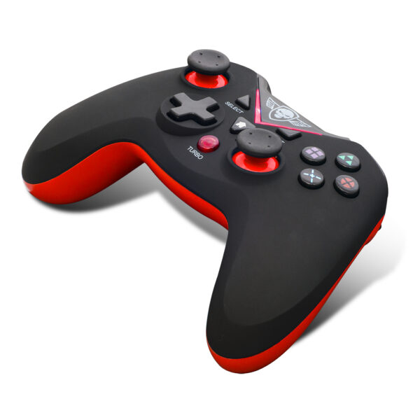 SOG-RFXGP mando y volante Negro, Rojo USB Gamepad Analógico/Digital PC, Playstation 3