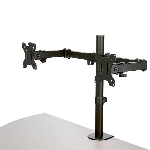 Brazo de Soporte para Dos Monitores - Articulado - de Acero