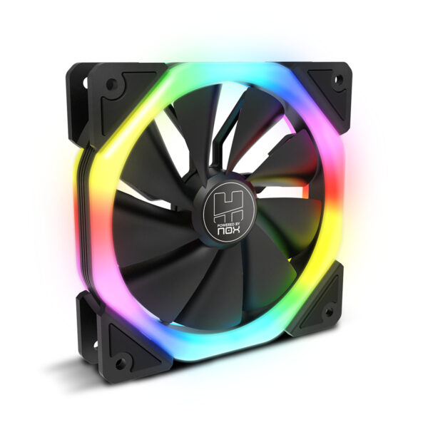 Hummer S-Fan Carcasa del ordenador Ventilador 12 cm Negro