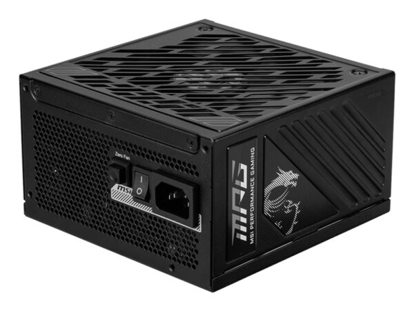 MPG A1250GS PCIE5 unidad de fuente de alimentación 1250 W 20+4 pin ATX ATX Negro