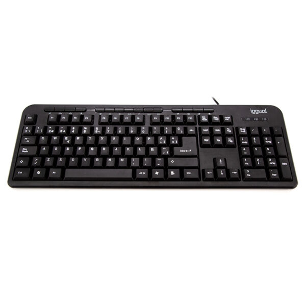 Teclado multimedia CK-BASIC-120T negro