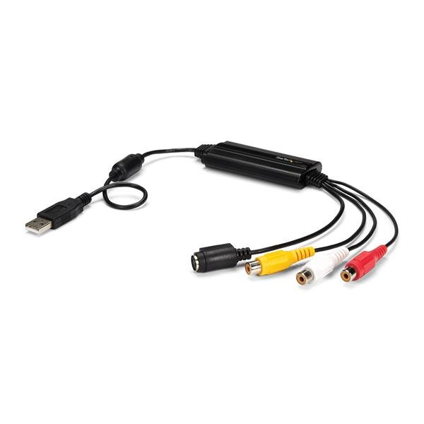 SVID2USB232 dispositivo para capturar video Composite + S-Video + RCA