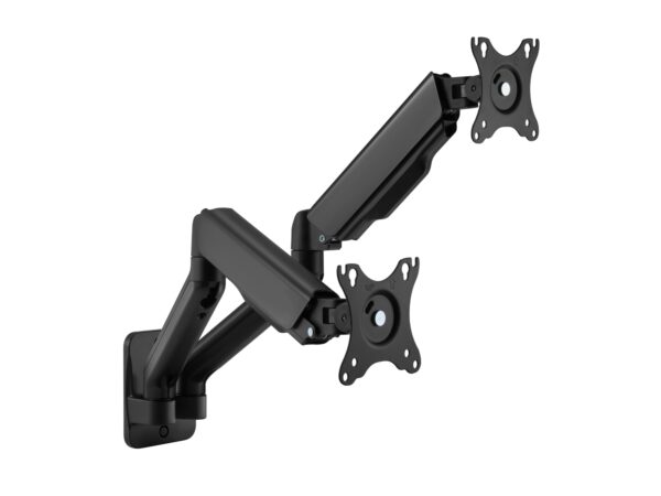 Soporte de pared para monitor doble de 17"-32