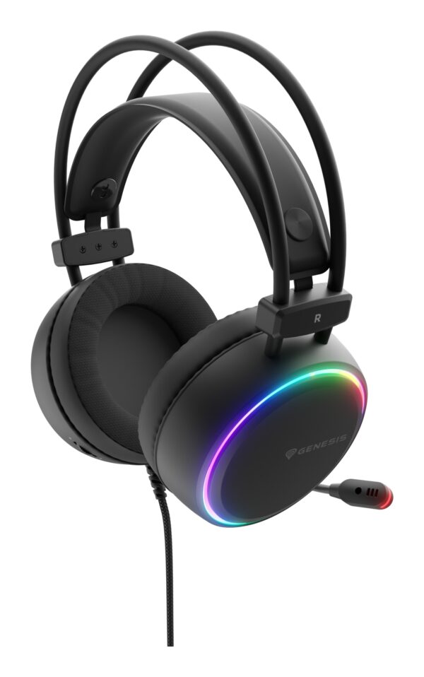 NSG-2307 auricular y casco Auriculares Alámbrico Diadema Juego USB tipo A Negro