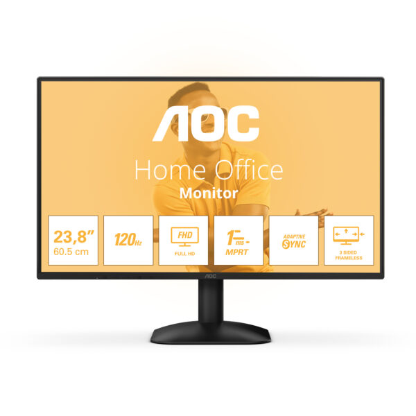 24B31H pantalla para PC 60,5 cm (23.8") 1920 x 1080 Pixeles Full HD Negro
