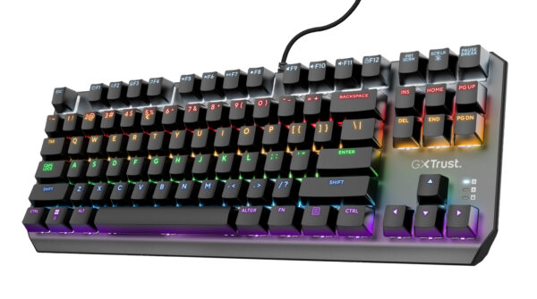 GXT 834 CALLAZ teclado Juego USB QWERTY Negro