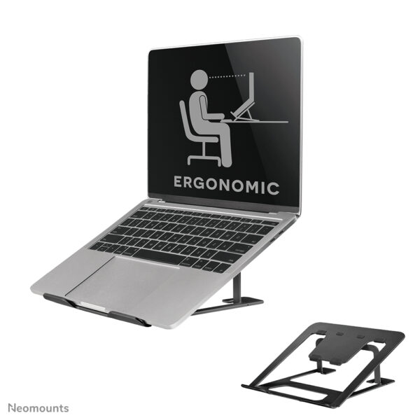 NSLS085BLACK Soporte para portátil 10-17" - plegable - compacto - universal