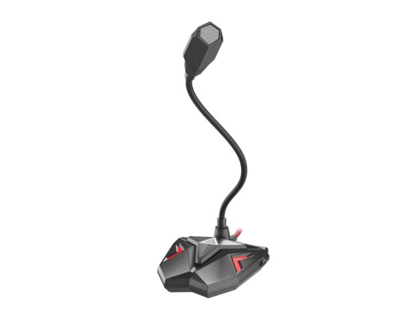 Radium 100 Negro, Rojo Micrófono para PC