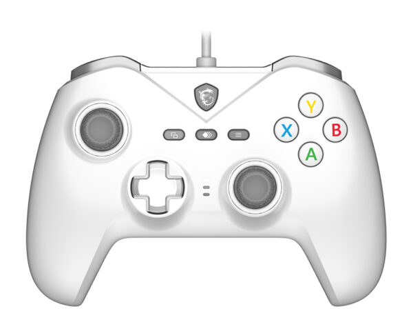 FORCE GC200 WHITE mando y volante Blanco USB Gamepad Analógico/Digital Android, PC