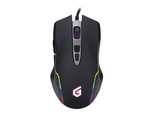 DJEBBEL ratón Juego mano derecha USB tipo A Óptico 7200 DPI