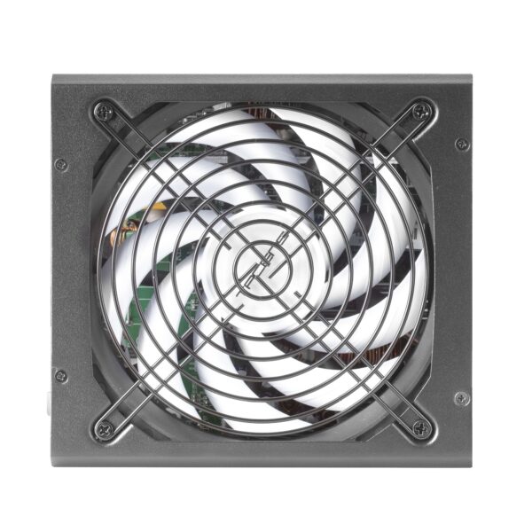 RADIX VII AG 800, Fuente Alimentación Full Modular 800W ATX, 10 Años Garantía, 80Plus Silver, +87% Eficiencia, Ventilador 140mm FDB con Tecnología AI-RPM, Condensadores Japoneses 105º, Negro