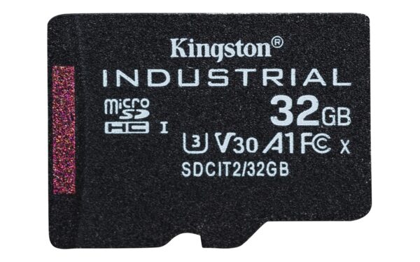 Tarjeta 32GB microSDHC Industrial C10 A1 pSLC paquete individual sin adaptador