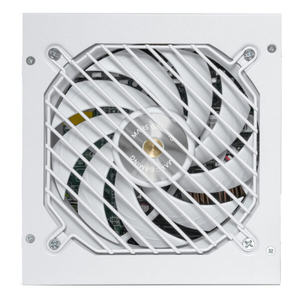 MPB550SI, Fuente Alimentación PC ATX 550W, 7 Años Garantía, 80Plus Bronze 230V, 90% Eficiencia, Ventilador SI Extreme Silence con Núcleo de Cobre, Tecnologías AI2-RPM, DC-DC y SMD, Blanco