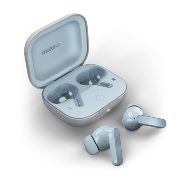Moto Buds Auriculares Inalámbrico Dentro de oído Llamadas/Música/Deporte/Uso diario Bluetooth Azul