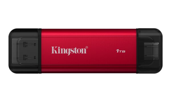 1TB Dual USB-A/C Portable SSD, Up to 1050MB/s USB 3.2 Gen 2