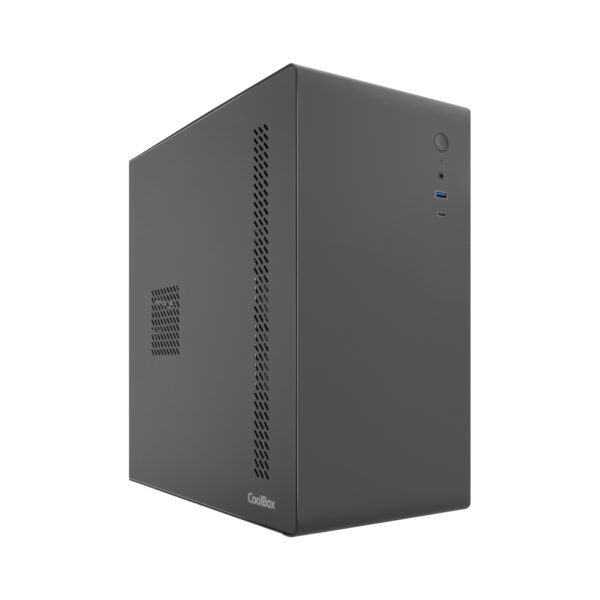 CAJA MATX M640C USB-C 3.2 GEN1 FULLMETAL BASIC500GR 500W + 1 VENT. 90MM