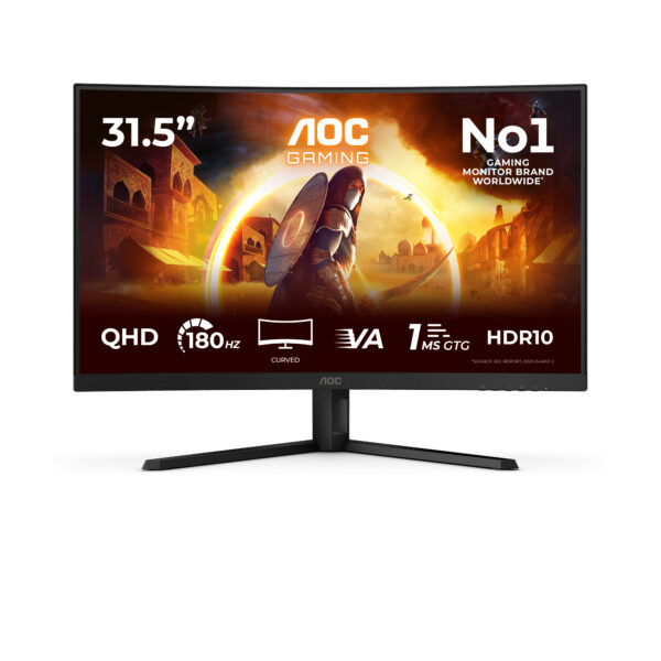 G4 CQ32G4VE pantalla para PC 80 cm (31.5") 2560 x 1440 Pixeles Quad HD LCD Negro, Gris