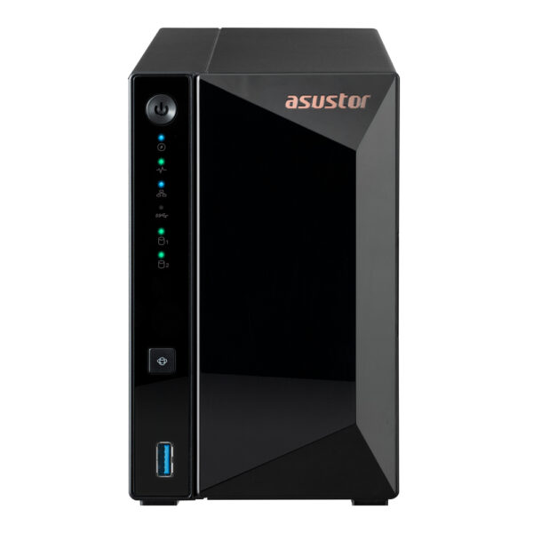 DRIVESTOR 2 Pro Gen2 AS3302T v2 NAS Realtek RTD1619B 2 GB DDR4 ADM Negro