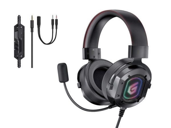 ATHAN03B auricular y casco Auriculares Alámbrico Diadema Juego Negro