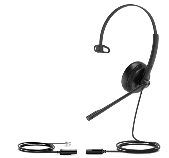 YHS34 Lite Auriculares Alámbrico Diadema Llamadas/Música Negro