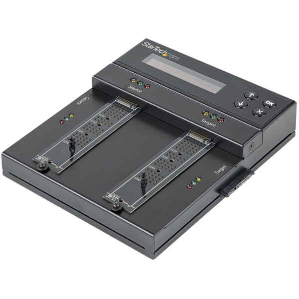 Clonador y Borrador Autónomo de Unidades de Almacenamiento SATA M.2 - NVMe M.2 - Duplicador Copiador Externo Offline de Unidades HDD SSD M.2 PCIe AHCI/NVMe, SATA M.2 - 2,5/3,5 TAA