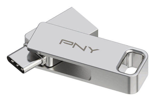 DUO LINK unidad flash USB 64 GB USB Type-A / USB Type-C 3.2 Gen 1 (3.1 Gen 1) Acero inoxidable