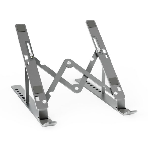 Soporte de Sobremesa Ajustable para Portatil / Tablet, Gris