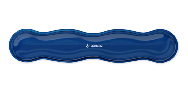 Ergo Crystal Flex descansa muñecas Gel Azul oscuro