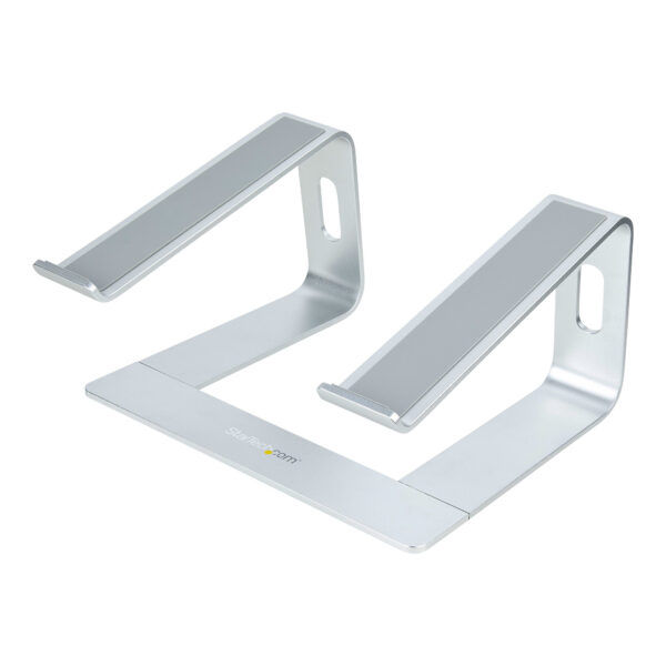 Soporte de Escritorio para Portátil, Soporta 5kg, de Aluminio, Color Plata, Base Riser Elevador Ergonómico para Portátil, para Macbook Air/Pro, Dell XPS, Lenovo