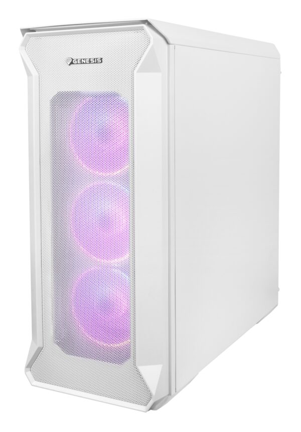 Irid 505 ARGB Midi Tower Blanco