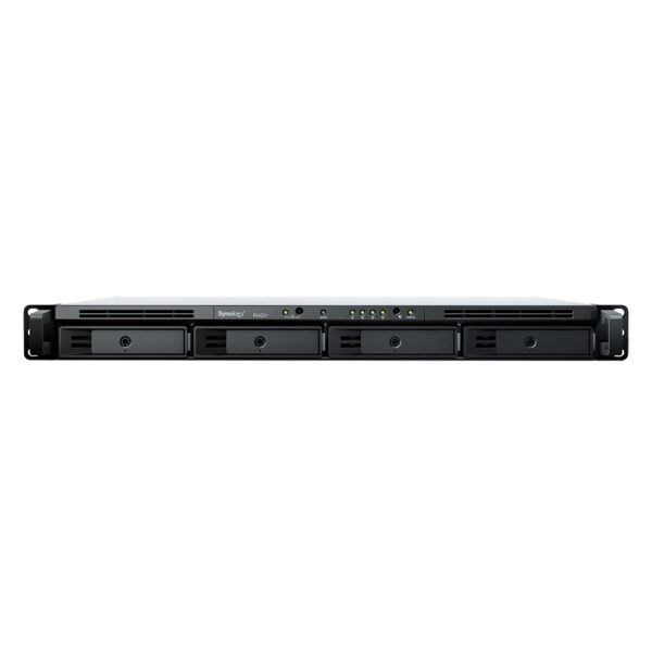 RackStation RS422+ servidor de almacenamiento NAS Bastidor (1U) Ryzen Embedded R1600 2 GB DDR4 DSM Negro