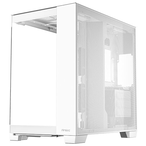 C8 WHITE Full Tower Blanco