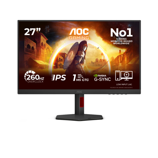 G4 27G4ZR pantalla para PC 68,6 cm (27") 1920 x 1080 Pixeles Full HD LED Negro, Rojo