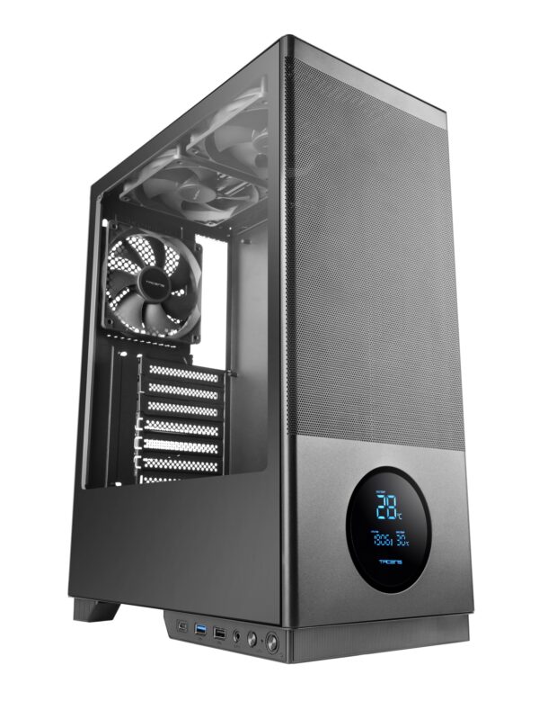 2SAGITTA20 carcasa de ordenador Midi Tower Negro
