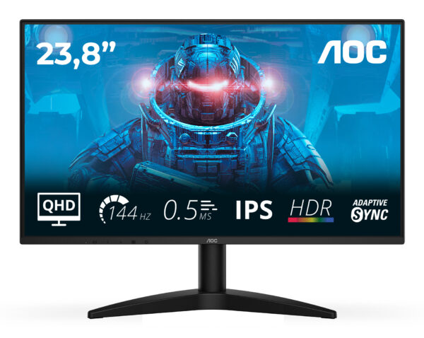 B3 Q24B36X pantalla para PC 60,5 cm (23.8") 2560 x 1440 Pixeles Quad HD LED Negro